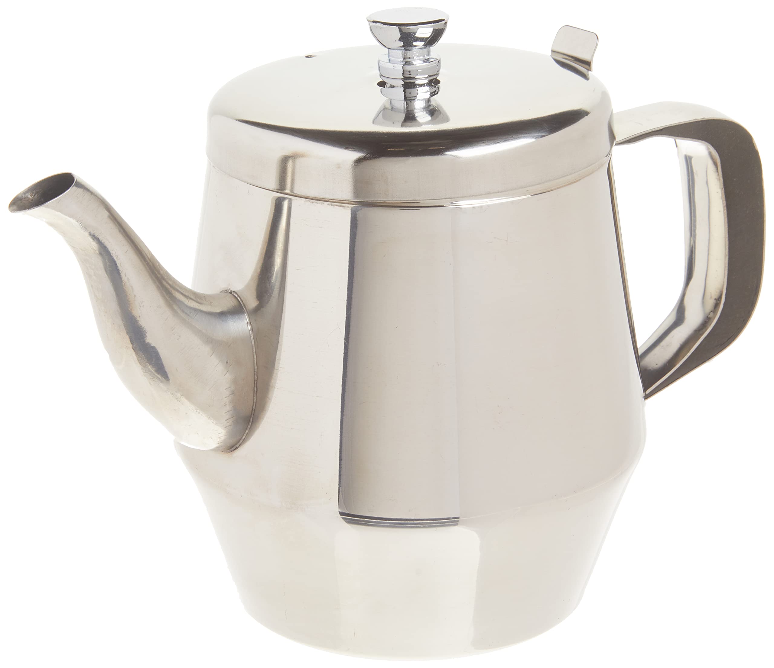 Photo 1 of Winco Gooseneck Teapot, 32-Ounce,Stainless Steel,Medium