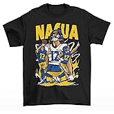 RatTrapTees Puka Nacua Cartoon Style Los Angeles Football T-Shirt
