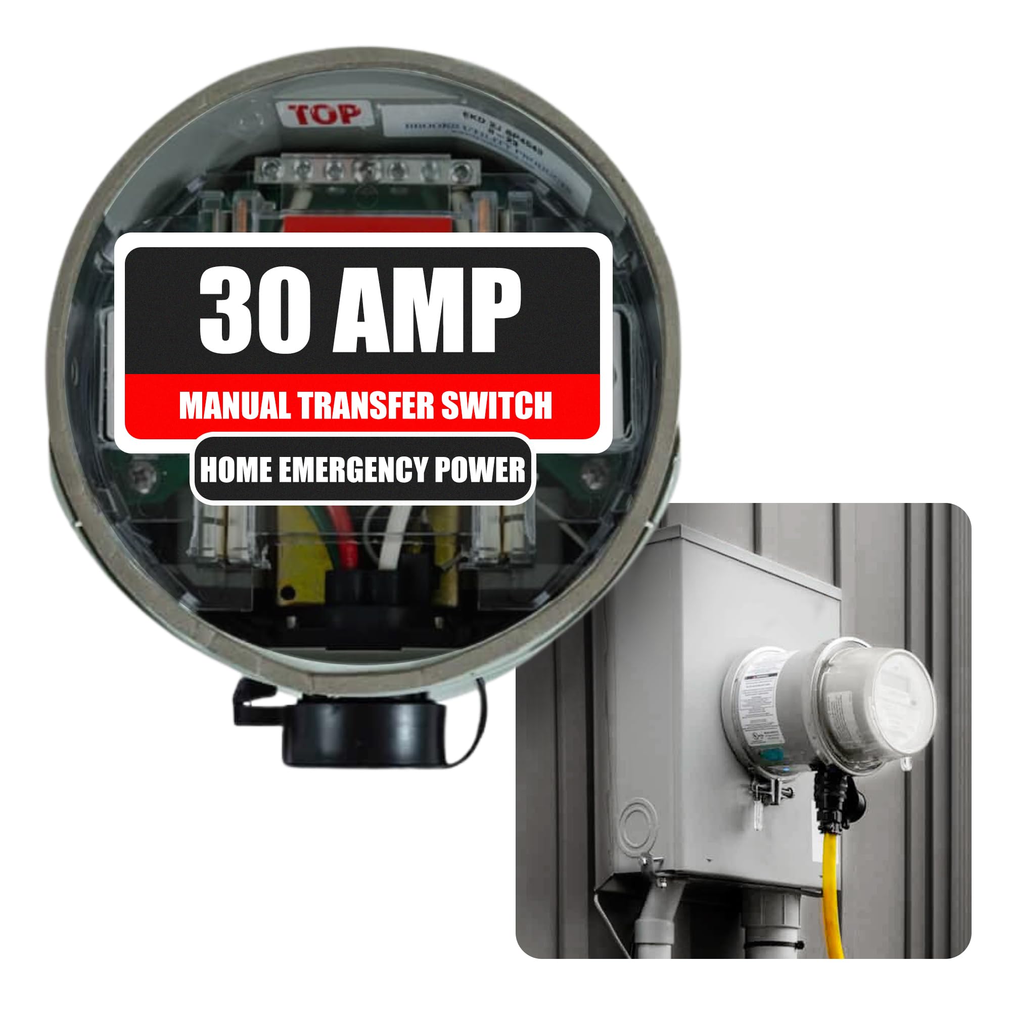 Trifecta Manual Transfer Switch for Home Generator