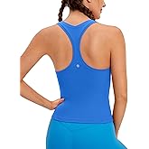 CRZ YOGA Butterluxe Racerback Tank Tops for Women - Yoga Workout Casual Gym Athletic Camisole Tight Sleeveless Shirts