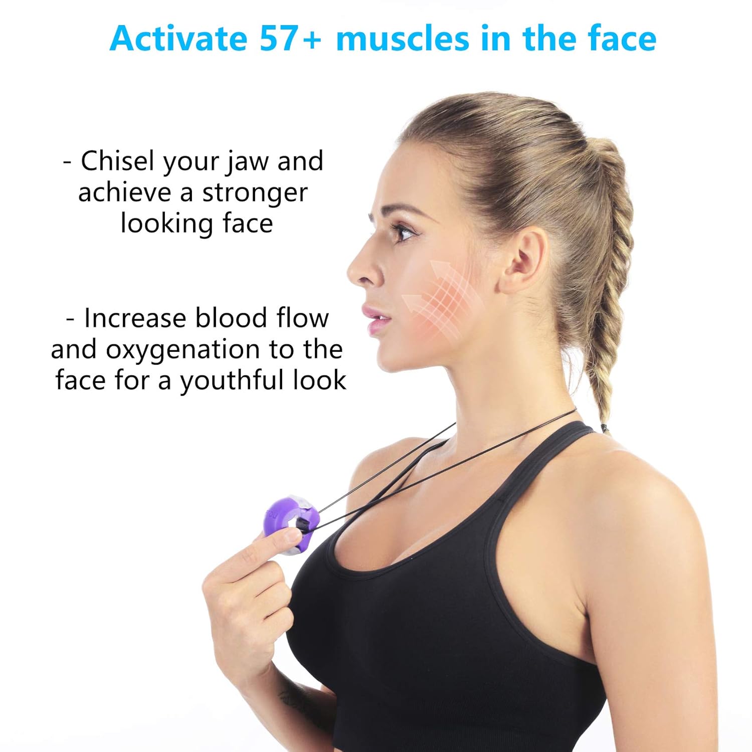 SUPPOU Jaw Exerciser and Neck Toning, Face Slim Jawline Shaper Facial Exerciser Ball for Men/Women (Elite Green) : Beauty
