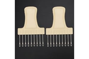 Aramox Professional Design Knitting Machine Transfer Comb 9 Needles for KH260 KH230 KH270 SK151 SK155 Perfect for Broken Knit