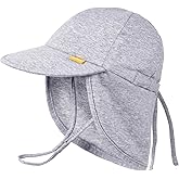 FURTALK Baby Sun Hat UPF 50+ UV Ray Sun Protection Cotton Toddler Hats for Boys Girls