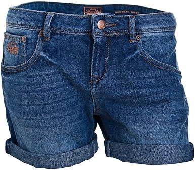superdry ladies denim shorts