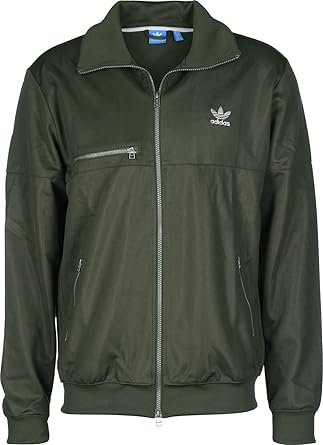 adidas superstar track jacket olive