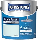 Johnstone's Bathroom Paint Silk Spa Mid Sheen Stain Blocker 2.5L 12m2 view 6