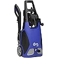 AR Blue Clean AR383 Electric Pressure Washer-1900 PSI, 1.51 GPM, 14 Amps Bayonet Connect Accessories, On Board Storage, Porta