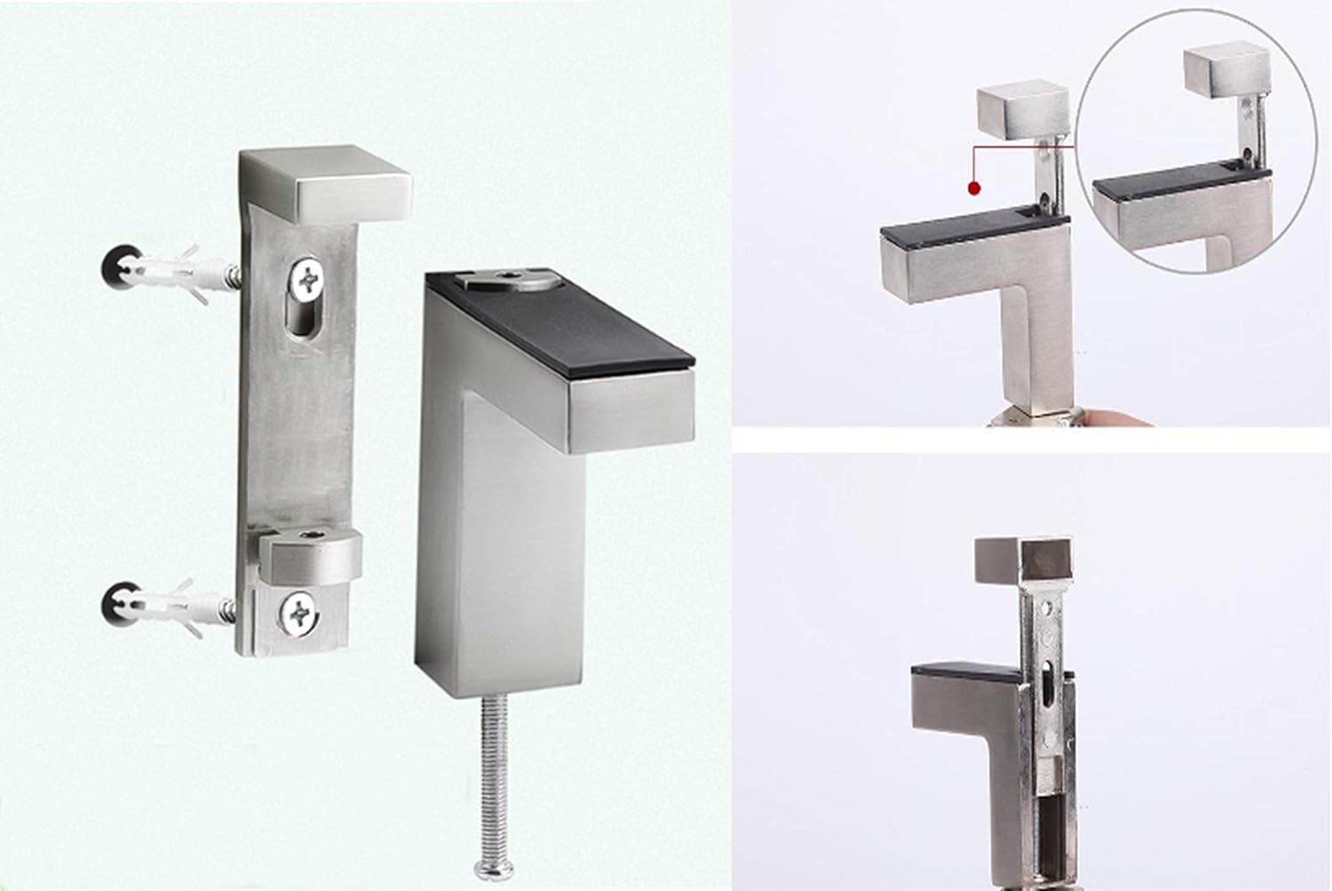 Adjustable Wood/Glass Shelf Bracket - Image 4