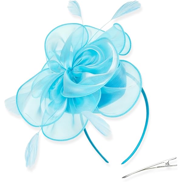 Large Red Rose Fascinator, Kentucky Derby Hat,Wedding Access - Inspire