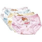 JELEUON 4 Pcs Little Girls Toddler Kids Ballet Princess Underwear Boxers Briefs Panties