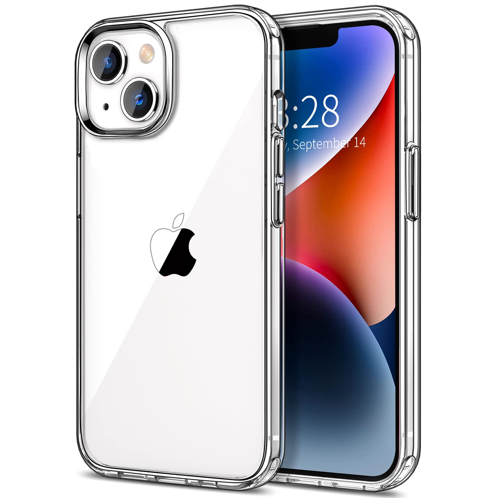 Hython for iPhone 14 Plus Case Clear, Non Yellowing
