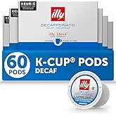 illy Decaf Coffee K Cup, Classico Decaffeinated Medium Roast, 10 Ct 6 Pack | Keurig Coffee Pods &amp; Capsules, 100% Arabica, Premium Italian Coffee