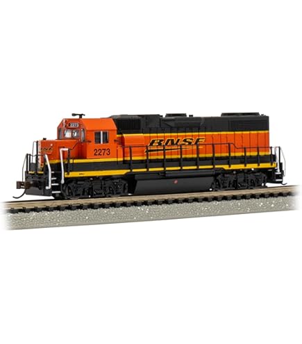 Amazon.com: EMD GP40 Diesel Locomotive SANTA FE #3808 (blue
