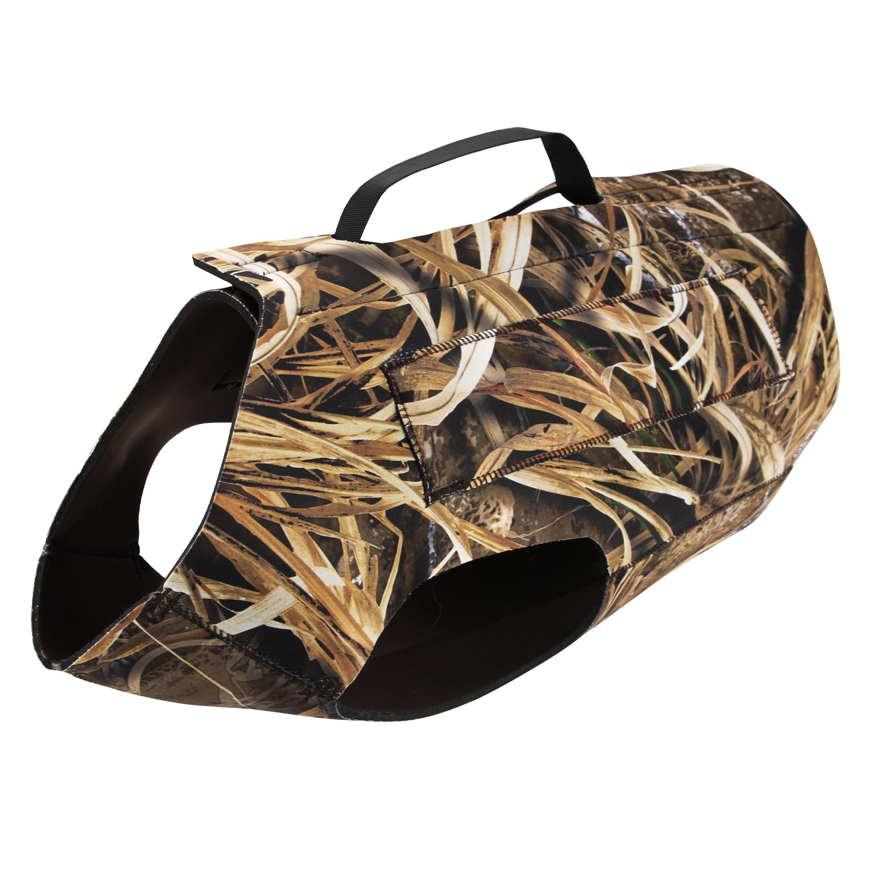 GUGULUZA Neoprene Dog Vest Hunting Safety Vest Camo,5mm Neoprene S - XXXL (M-(17" Neck, 26" Chest))