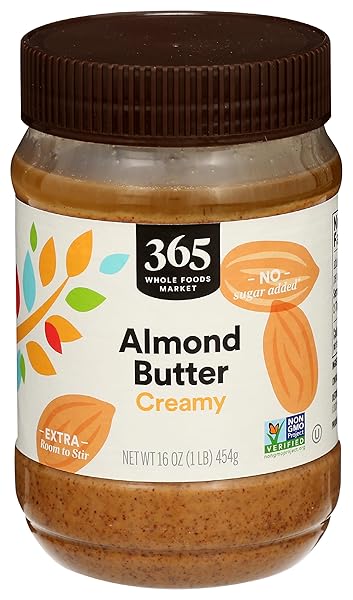 365 BY WHOLE FOODS MARKET, ALMOND BUTTER CREAMY,...