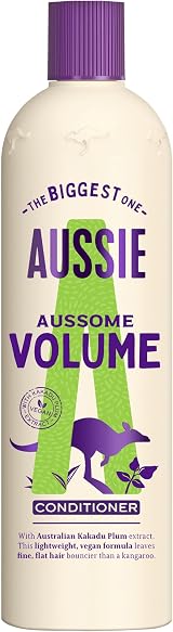 Aussie Aussome Volume Conditioner Lightweight Vegan 470ml Kakadu Plum