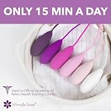 Intimate Rose Kegel Balls for Women – Pelvic Floor Weights Set of 6 Silicone view 5
