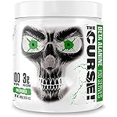 JNX SPORTS The Curse! Beta Alanine Powder - Unflavored, 100 Servings, 3g per Serving, GMP Compliant, Non-GMO, Made in The USA, Dietary Friendly