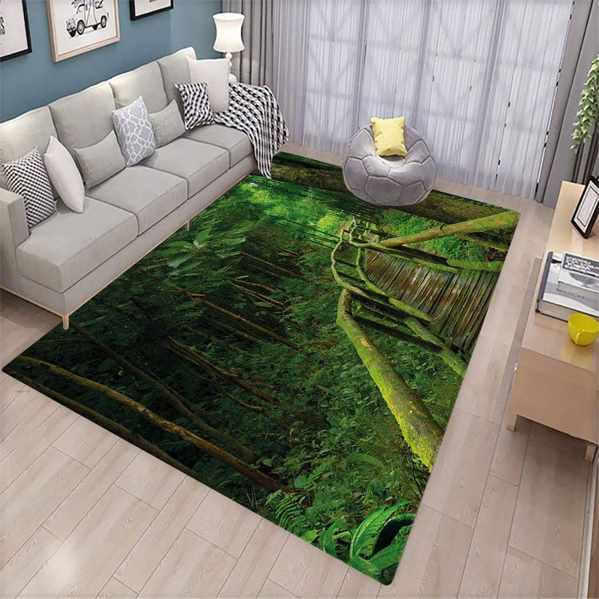 Jungle Pet Floor mat Rainforest in Thailand Foliage