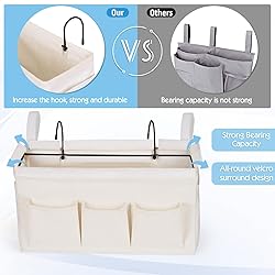 Ozzptuu Bedside Storage Caddy/Bedside Hanging