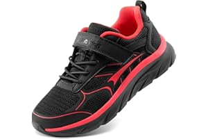 DREAM PAIRS Boys Girls Tennis Shoes Sneakers for Kids EZ-Ons Athletic Running Shoes Lightweight Breathable Shoes