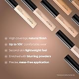 KIKO Milano Full Coverage Dark Circles Concealer 01 High-Coleverage view 5