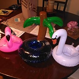 Posavasos Flotante 12 Piezas – Portavasos Hinchable – Flotador ...