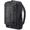 Topo Designs Global Travel Bag 30-40 Liter - Carry-on Compliant Versatile Pack, 3 Carry Options, External Laptop Sleeve (Original, 30L, Black)