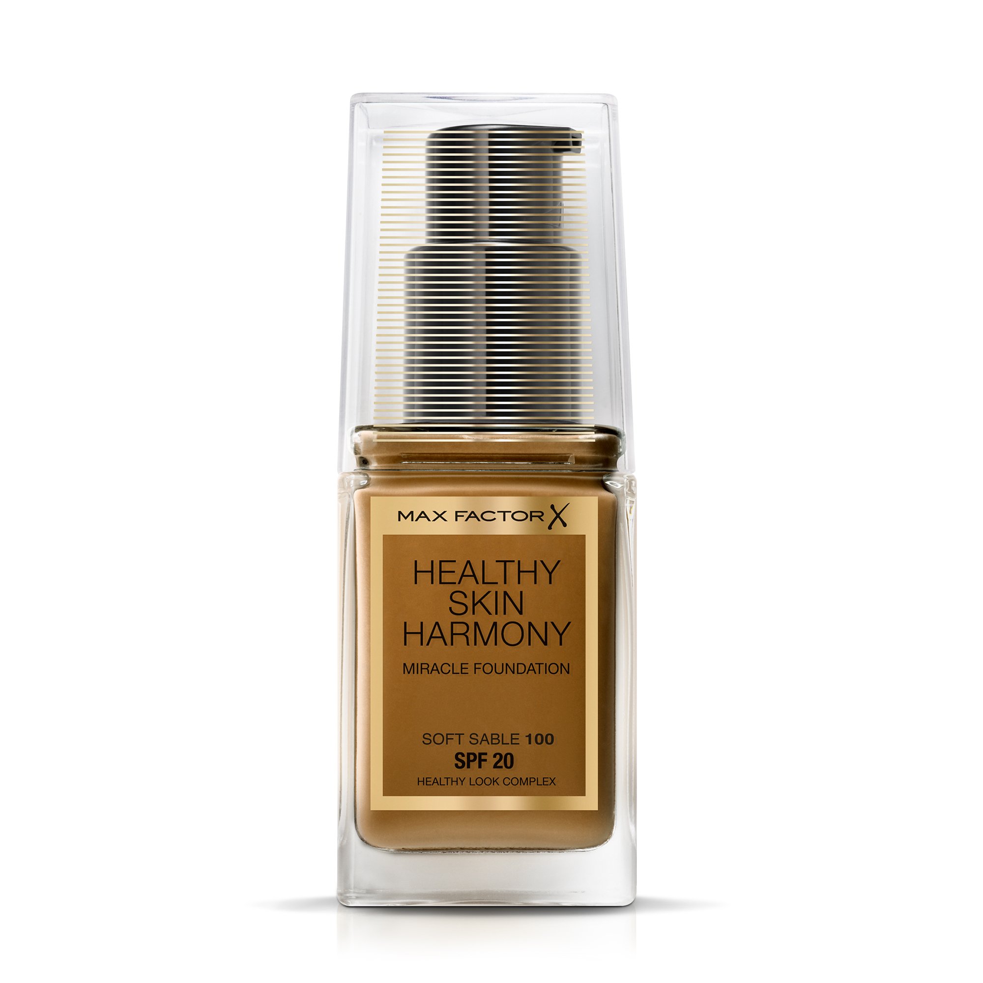 Max Factor Healthy Skin Harmony Foundation, SPF 20,Soft Sable 100, 30 ml โ image 1