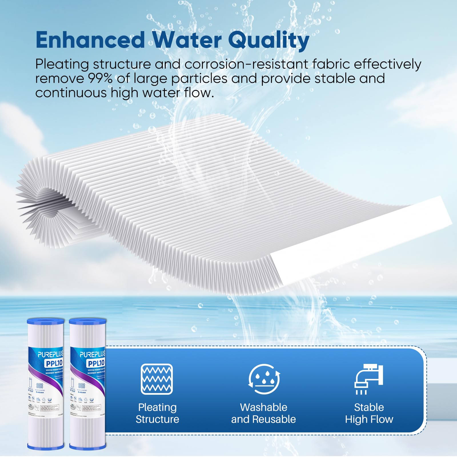 PUREPLUS 5 Micron 10