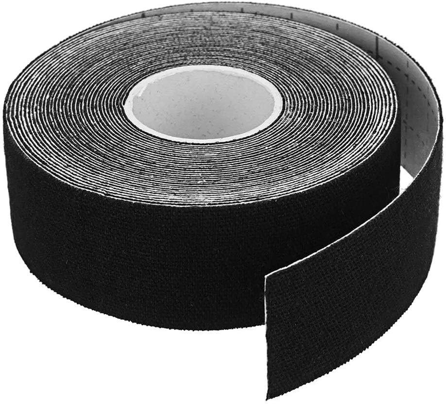 YONH Wa Kinesiology Elastic Medical Tape Bandage Sport Physio Muscle Ankle Pain Care Support 2.5cmx5m (Color : Black)