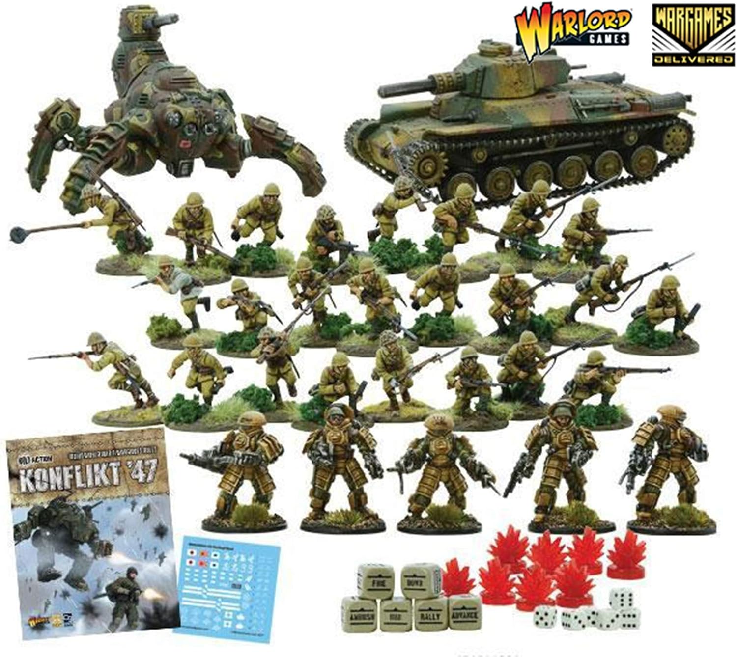 Wargames Delivered, 28mm Military Tanks Miniatures Game, World War RPG Miniature Wargames Set - Image 3