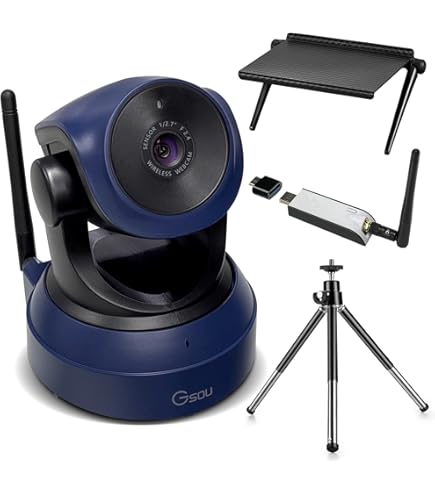 Gsou Wireless Webcam Side View