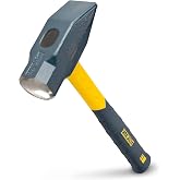 ESTWING Sure Strike Blacksmith's Hammer, 64 oz Hand Sledge, MRF64BS | Forged Steel Head, The Right Size For The Job, Built For The Pro, Non-Slip Fiberglass Handle