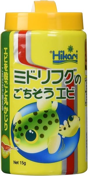 Amazon ヒカリ Hikari ミドリフグのごちそうエビ 15g Hikari ヒカリ 餌 通販