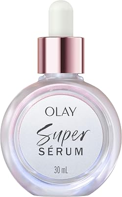 Super Sérum, Sérum Facial Hidratante com Vitamina C, Niacinamida, Peptídeo de Colagénio, Cuidados de Pele para o Envelhecimento e Clareador, 30ml
