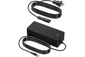 VHBW 42V for Nakto Electric Bike Charger with RCA Plug Compatible with Nakto 36V Camel Fashion Elegance Pony Mini Cruiser eBike and Compatible with Glion Dolly Electric Scooter