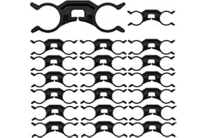 Vitonsbay Air Brake Hose Separator，1/2" Airbrake Hose Separator Clamp for Semi Truck Tractor Trailer(20pcs)