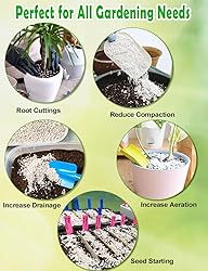 TOYPOPOR Perlite for Plants, 3-6mm Organic Perlite