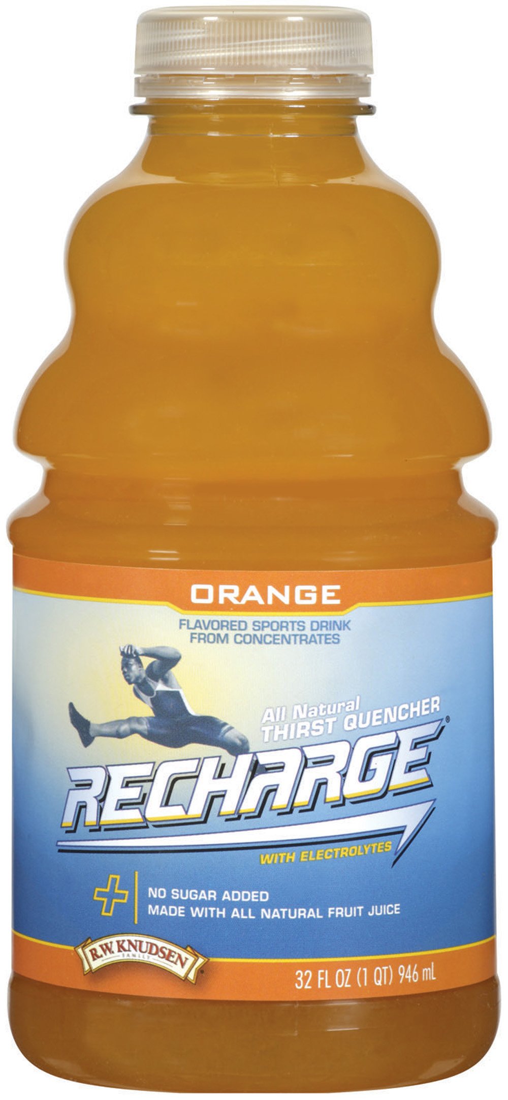 Amazon.com : R.W. Knudsen Recharge Sports Drink, Orange, 32-Ounce
