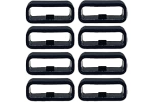 PDOUCGIA 20MM Watch Bands Fastener Rings Replacement for Garmin Forerunner 245 Music/Forerunner 645/ Garmin Venu/Venu Sq/Venu 2 Plus/Garmin Vivoactive 3/ Vivomove Silicone Band Keeper Retainer Holder Loop