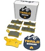 Front & Rear Brake Pads For Can-Am Ryker 600 900 ACE 2019-2024 - Semi-Metallic Organic Set