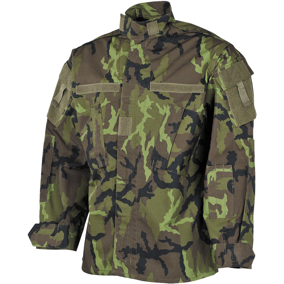 MFH Mens ACU Ripstop Field Jacket Czech Woodland Amazon.co.uk Clothing