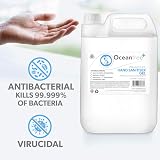 Ocean Free 70% Alcohol Hand Sanitiser Gel 8x5L UK Made Surgical Grade view 5