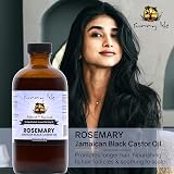 Sunny Isle Rosemary Jamaican Black Castor Oil 8oz Hair Skin Growth view 2