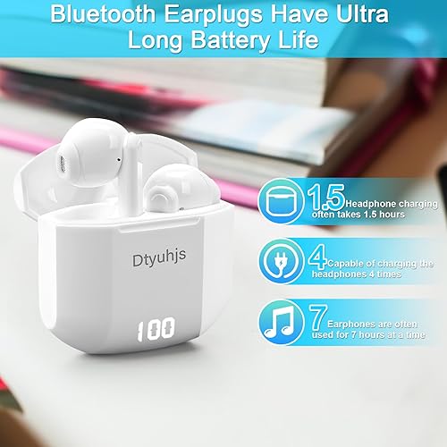 Dtyuhjs Sports Earbuds Wireless Earbuds Bluetooth