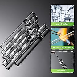 HONKID 5-Piece Borosilicate Glass Tubes for