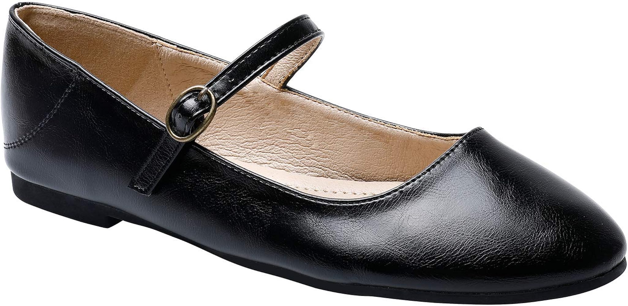 round toe mary jane shoes