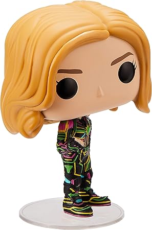 captain marvel neon suit pop