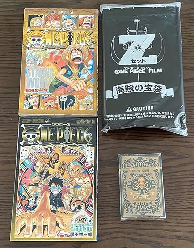Amazon ワンピース フィルム ゴールド トランプ 七七七巻他2冊 アイドル 芸能人グッズ 通販